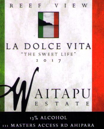 Reef View "La Dolce Vita" 2017 - SOLD OUT