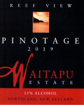 Reef View Pinotage 2019 - Sold Out
